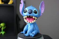 Stitch with a guitar - Lilo and Stitch 3D print model by SillyToys