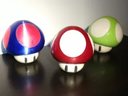 Super Mario Mushroom (multi material)