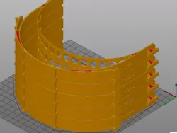 SUPPORTED STACKED - Prusa Protective Face Shield - RC2