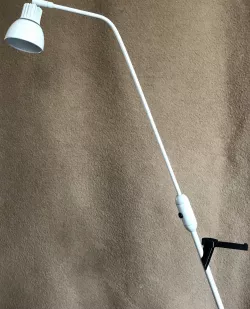 Swivel headphone holder clip for Nordlux Radiate Lamp