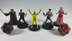 The Gang from "Its Always Sunny in Philadelphia" - The Night Man Cometh D&D Miniature Set