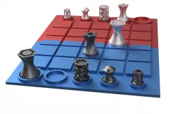 The King and the Peon board game
