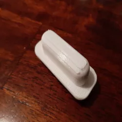 Toilet seat buffer