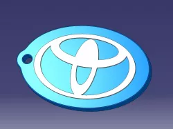 Toyota keychain