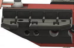 V-Core 3 rear Z arm 5x Wago 221-412 & drag chain mount
