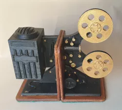 Vintage Projector Bookends