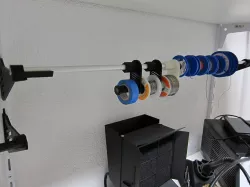 Wall shelf (cable) spool holder (for Element System CLASSIC shelves)