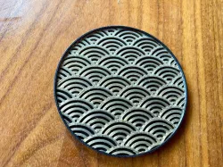 Wavepattern Coaster
