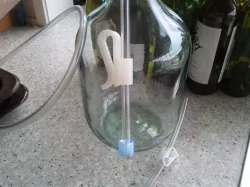 Winemaking siphon parts