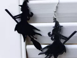Witch Halloween Earrings