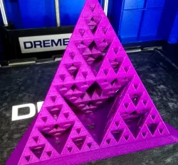 Yet another fractal tetrahedron