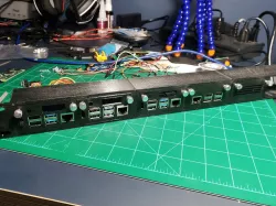 1U Raspberry Pi Rack with Moduler trays