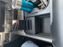 2019 F-350 Dual iPhone stand