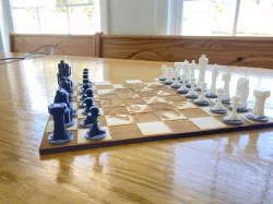 3D-2D Chess Set