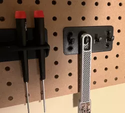 4 Hook Pegboard Block