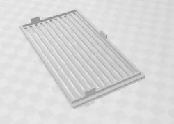 Air grille / Ventilation Grille	123.00mm x 70.00mm x 5mm