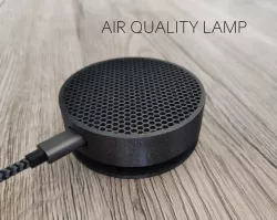 Air quality lamp