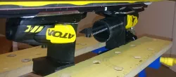 Alpine ski service vice