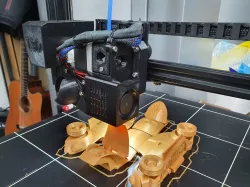Anycubic Chiron hotend direct drive