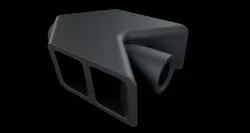 Barrett Style Muzzle Brake for 14mm CCW