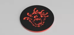 BEHOLDER THEMED DICE TRAY, 7 POCKETS 