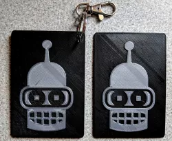 Bender Keyring & Fridge Magnet