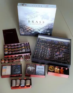 Brass Birmingham - Board Game Inserts