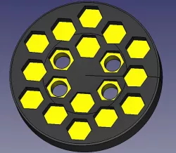 Button, James Webb Space Telescope - JWST