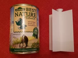 Cat Food Thirder with handle (customizable)