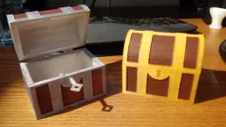 Chest with lock