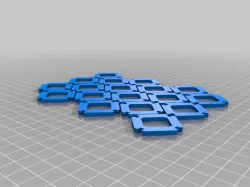 Connecting Squares / Truncated Octahedral Model