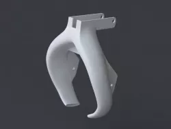 CR-10/10S/Ender3 FANG for 5015 Fan - Smooth Design