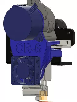 CR-6 LGX Lite & Mosquito mount to the CR6 strain gauge