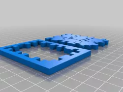 Cube puzzle (x6), create 6 small cubes or combine 4 pieces of each set for 1 big cube
