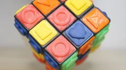 Cubo Rubik con texturas
