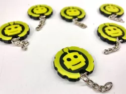 Custom RFID keychain logo fob