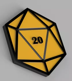 d20 clothes button