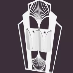 Deco Bathroom Towel Hanger