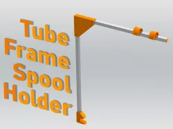 Desk Mounted Tube Frame Spool Holder