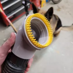 Dog Grooming Vacuum Tool (modular)