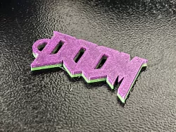 DOOM Keychain + Necklace