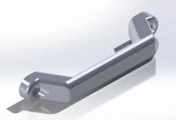 Drawer Handle With Countersunk Holes