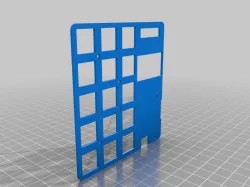 duckyPad extended plate and toggle switch