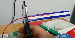 Easy breadboard wire cutter