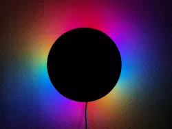 Eclipse RGB LED Wall Lamp with Wi-Fi