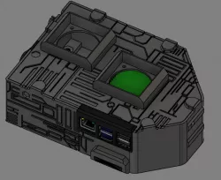 Einsy Bear Case for RPi3b+/RPi4b - Cybertronian Style