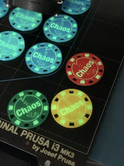 Fiches für Chaos-Run Spiel
