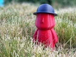 Filla Fella with Bowler Hat (no glue)