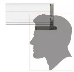 flipping face shield - Highly flexible