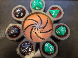 "Flower of Fate" - Mechanical dice case